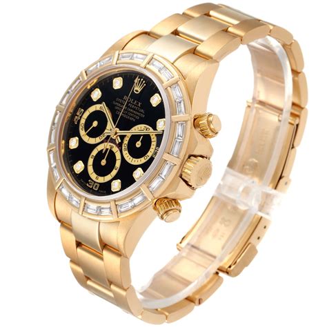 rolex デイトナ|Rolex gold bezel.